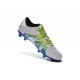 Scarpe da Calcio 2015 Adidas X 15.1 FG/AG Bianco Blu Verde