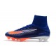 Nike Scarpe Mercurial Superfly V FG Uomo - Blu Arancio