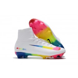 Nike Scarpe Mercurial Superfly V FG Uomo - Bianco Multi-colore