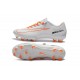 Nike Mercurial Vapor XI FG Scarpa da Calcio Uomo - Bianco Arancio