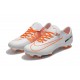 Nike Mercurial Vapor XI FG Scarpa da Calcio Uomo - Bianco Arancio