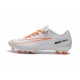 Nike Mercurial Vapor XI FG Scarpa da Calcio Uomo - Bianco Arancio