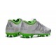 Scarpe da Calcio 2015 Adidas X 15.1 FG/AG Bianco Metallico
