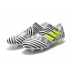 adidas Nemeziz Messi 17+ 360 Agility FG Scarpa da Calcio - Bianco Nero Giallo