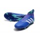 Adidas Predator 18+ FG Nuovo Scarpe da Calcio - Blu Bianco