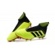Adidas Predator 18+ FG Nuovo Scarpe da Calcio - Giallo Rosso Nero