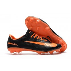 Nuovo Scarpe Nike Mercurial Vapor 11 FG - Nero Arancio