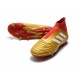 Scarpa da Calcio Adidas Predator 18+ FG Oro Rosso
