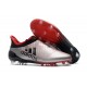 Scarpe Uomo Adidas X 17+ Purespeed FG Argento Rosso