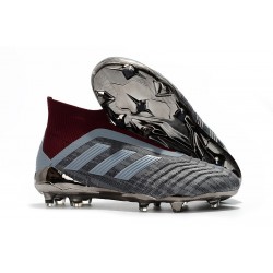 Paul Pogba adidas PP Predator 18+ FG 2018 Gris Rosso