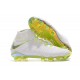 Nike Scarpa Hypervenom Phantom 3 DF FG ACC - Blanco Gris Voltio