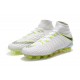 Nike Scarpa Hypervenom Phantom 3 DF FG ACC - Blanco Gris Voltio
