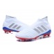 Scarpa da Calcio Adidas Predator Telstar 18+ FG Bianco Argento
