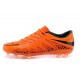 Scarpe da Calcio Uomo 2015 Nike Hypervenom Phinish FG Arancione Nero