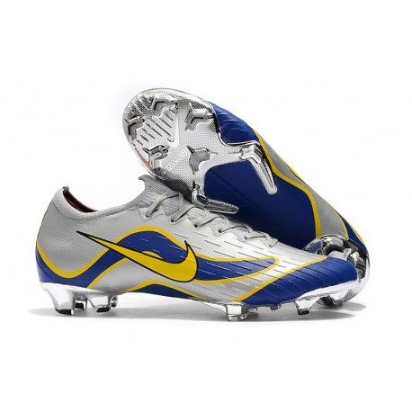 Nike Mercurial Vapor XII 360 Elite FG Scarpa - Argento Blu Giallo
