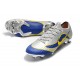 Nike Mercurial Vapor XII 360 Elite FG Scarpa - Argento Blu Giallo