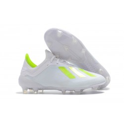 Scarpe da Calcio adidas X 18.1 FG - Bianca Giallo