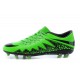 Scarpe da Calcio Uomo 2015 Nike Hypervenom Phinish FG Verde Nero