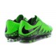 Scarpe da Calcio Uomo 2015 Nike Hypervenom Phinish FG Verde Nero