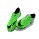 Scarpe da Calcio Uomo 2015 Nike Hypervenom Phinish FG Verde Nero