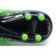 Scarpe da Calcio Uomo 2015 Nike Hypervenom Phinish FG Verde Nero