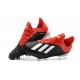Scarpe da Calcio adidas X 18.1 FG - Nero Bianca Rosso