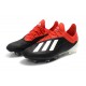 Scarpe da Calcio adidas X 18.1 FG - Nero Bianca Rosso
