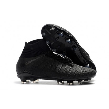 Nike Scarpa Hypervenom Phantom 3 DF FG ACC - Nero Argento