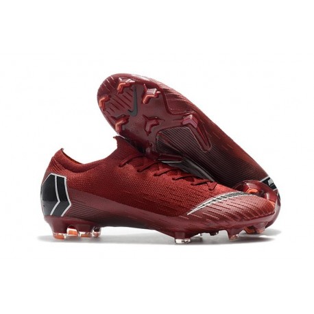 Nike Scarpe da Calcio Mercurial Vapor 12 Elite FG ACC Rosso Nero