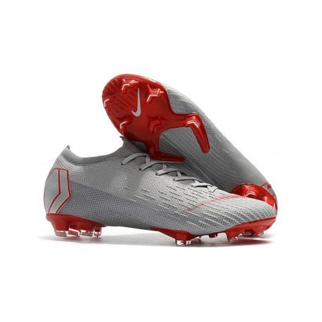Nike Scarpe da Calcio Mercurial Vapor 12 Elite FG ACC Grigio Rosso