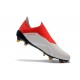 adidas X 18+ FG Scarpa da Calcio - Bianca Rosso Argento
