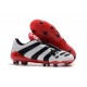Adidas Predator Accelerator Electricity FG Scarpa - Bianca Nero Rosso