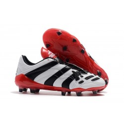 Adidas Predator Accelerator Electricity FG Scarpa - Bianca Nero Rosso