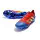 Adidas Nemeziz Messi 18.1 FG Scarpa Coppa del Mondo - Rosso Blu Argento