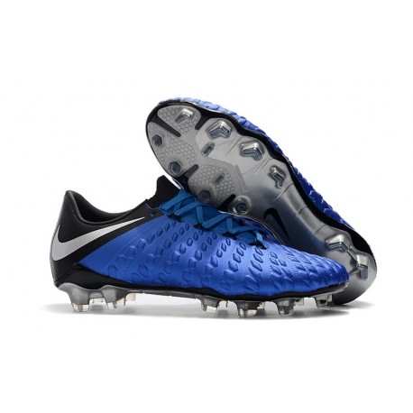 Scarpa per Terreni Duri Nike Hypervenom Phantom III FG Bleu Noir Argent