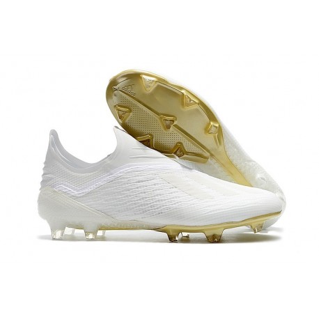 adidas X 18+ FG Scarpa da Calcio - Bianco