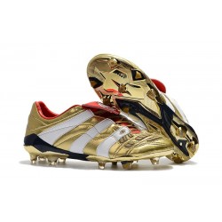 Adidas Predator Accelerator Electricity FG Scarpa - Bianco Argento Oro