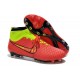 Scarpe da Calcio Nike Magista Obra FG Con Tacchetti Rosso Verde