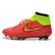 Scarpe da Calcio Nike Magista Obra FG Con Tacchetti Rosso Verde