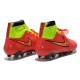 Scarpe da Calcio Nike Magista Obra FG Con Tacchetti Rosso Verde
