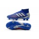 Scarpa Nuovo Adidas Predator 19.1 FG - Blu Argento