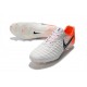 Nike Tiempo Legend VII Elite FG Nuovo Scarpa - Bianco Arancio