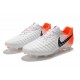 Nike Tiempo Legend VII Elite FG Nuovo Scarpa - Bianco Arancio