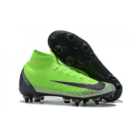 Nike Mercurial Superfly 360 Elite SG Pro Anti-Clog Verde Nero