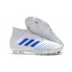 Adidas Virtuso Scarpa da Calcio Nuovo Predator 19+ FG - Bianco Blu