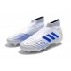Adidas Virtuso Scarpa da Calcio Nuovo Predator 19+ FG - Bianco Blu
