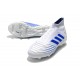 Adidas Virtuso Scarpa da Calcio Nuovo Predator 19+ FG - Bianco Blu