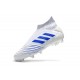 Adidas Virtuso Scarpa da Calcio Nuovo Predator 19+ FG - Bianco Blu