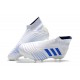 Adidas Virtuso Scarpa da Calcio Nuovo Predator 19+ FG - Bianco Blu